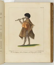Illustratie uit Een reisverslag naar de Zuidzeeën: in Zijne Majesteits schip, de Endeavour, 1794